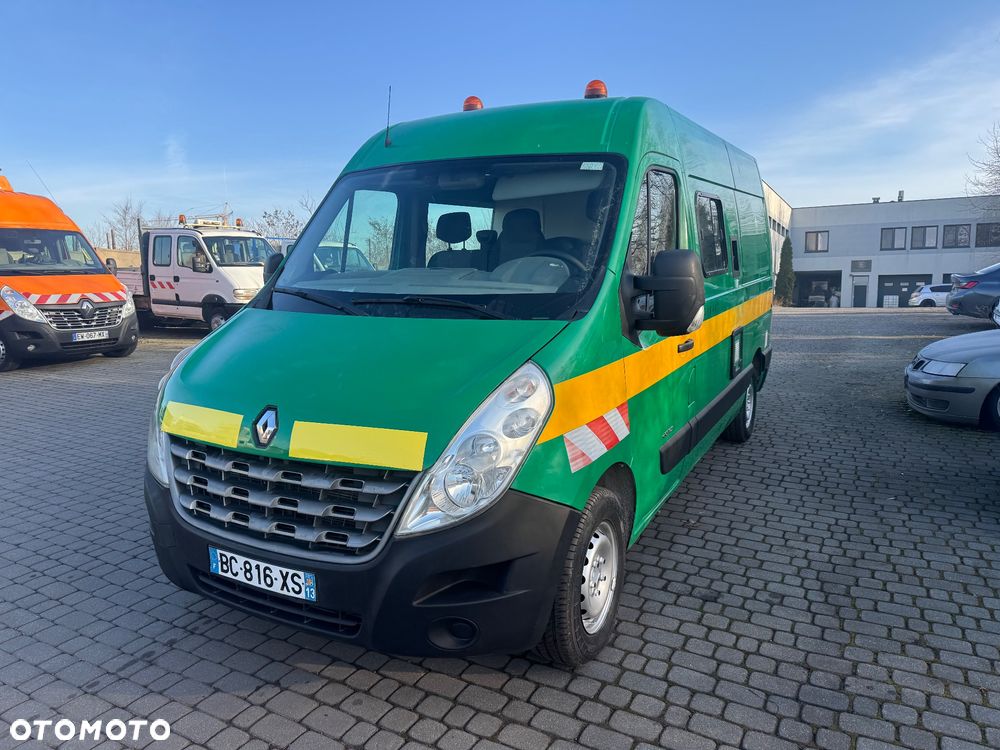Renault Master 2010r. 7osób Brygadówka KLIMATYZACJA L2H2 - 2