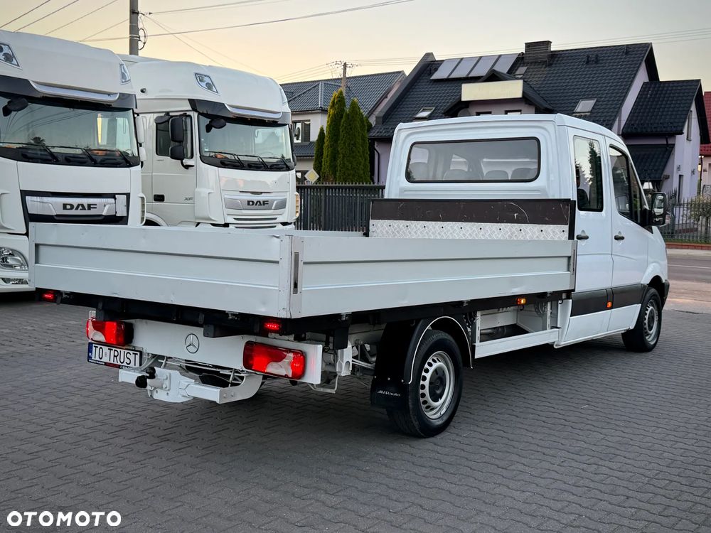 Mercedes-Benz SPRINTER DOKA / 7 OSÓB / NAJDŁUŻSZY ROZSTAW / RARYTAS / SOLIDNA SKRZYNIA - 6