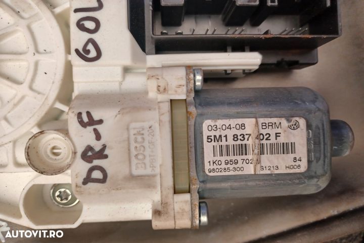 Macara geam fata dreapta electrica 1K0959792J 5M1837402F 1K3837462B 1 - 4