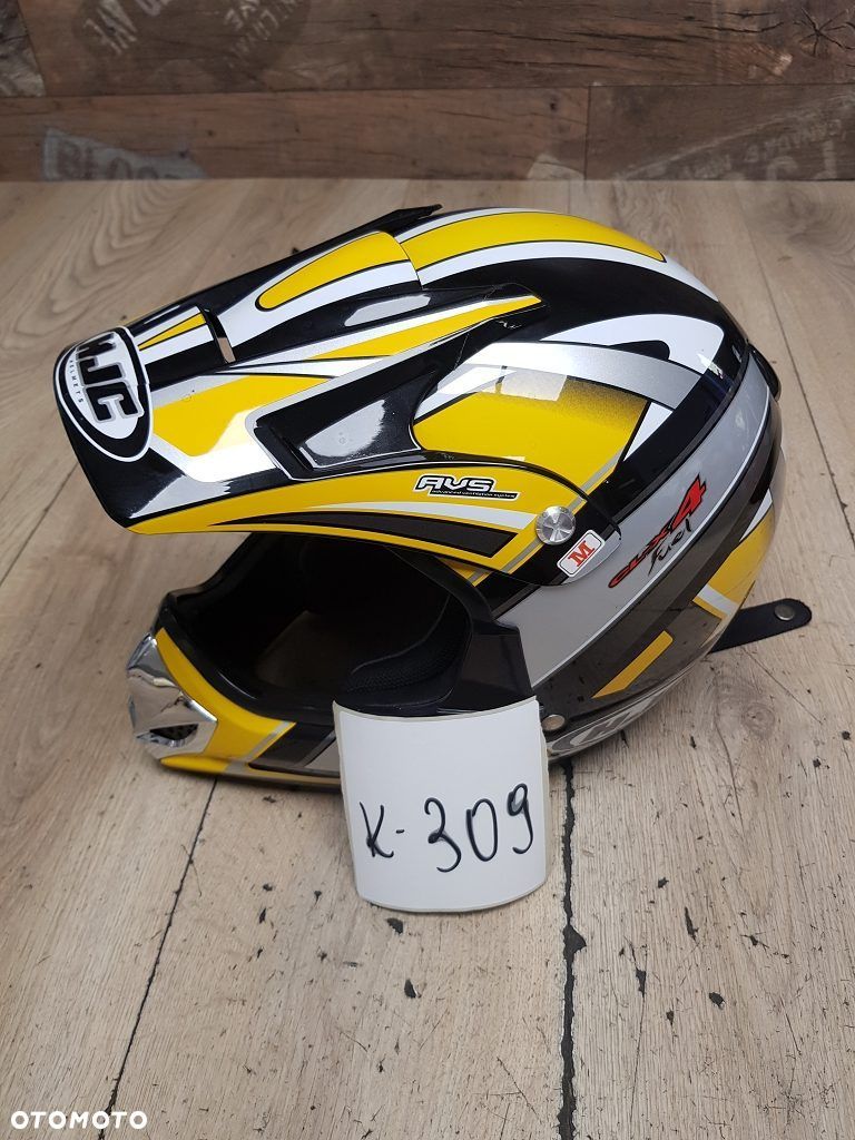 Kask motocyklowy HJC CL-X4 Fuel system AVS Off-road Cross Enduro rozmiar M 58 - 1