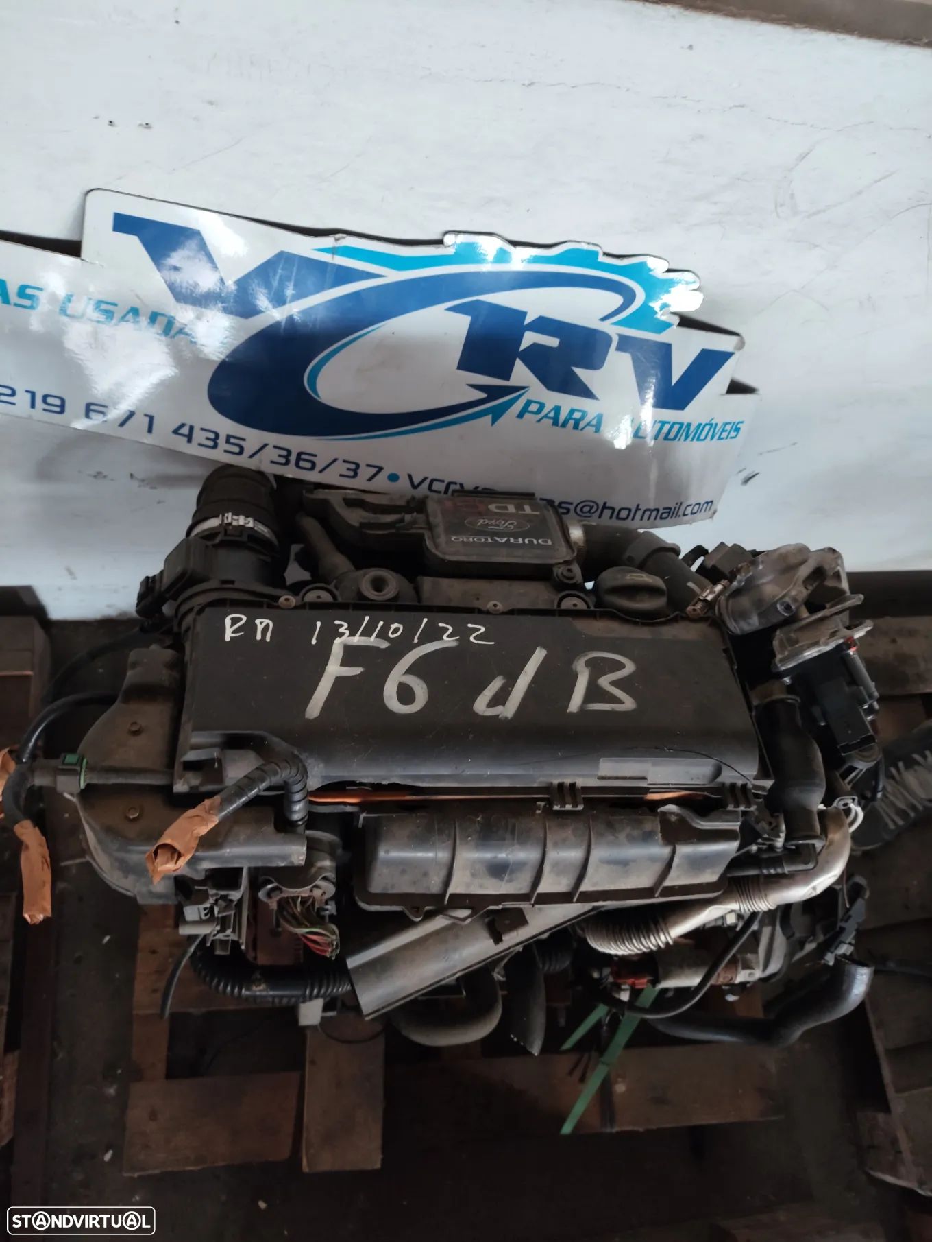Motor Ford Fiesta 1.4 Tdci 68Cv Ref: F6JB - 1