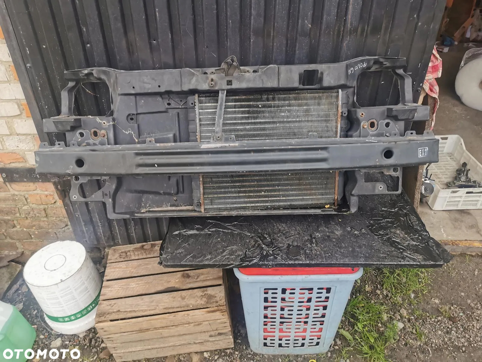 VW POLO 6N2 PAS PRZEDNI CHŁODNICA WIATRAK WYSYŁKA - 2