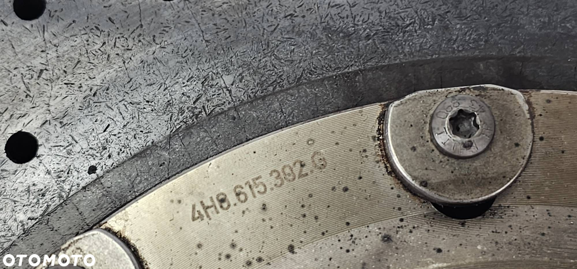 TARCZA HAMULCOWA PRZÓD AUDI S8 D4 PLUS 4H0615302G - 6