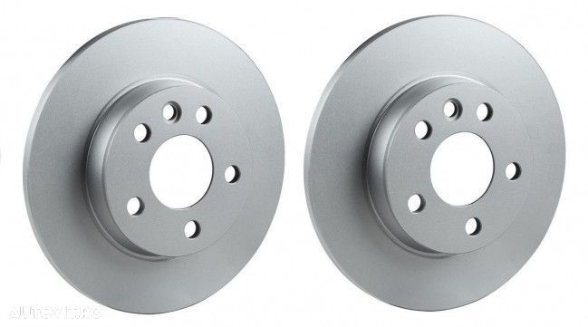 Set discuri frana punte spate Ford Galaxy WGR 2000-2006; Seat Alhambra 7v8, 7v9 2000-2010; Vw Sharan 2000-2010, Transporter 4 T4, 1992-2003, SRLine Polonia, disc plin, pentru jante pe 16 inch, diam. 294 mm - 1