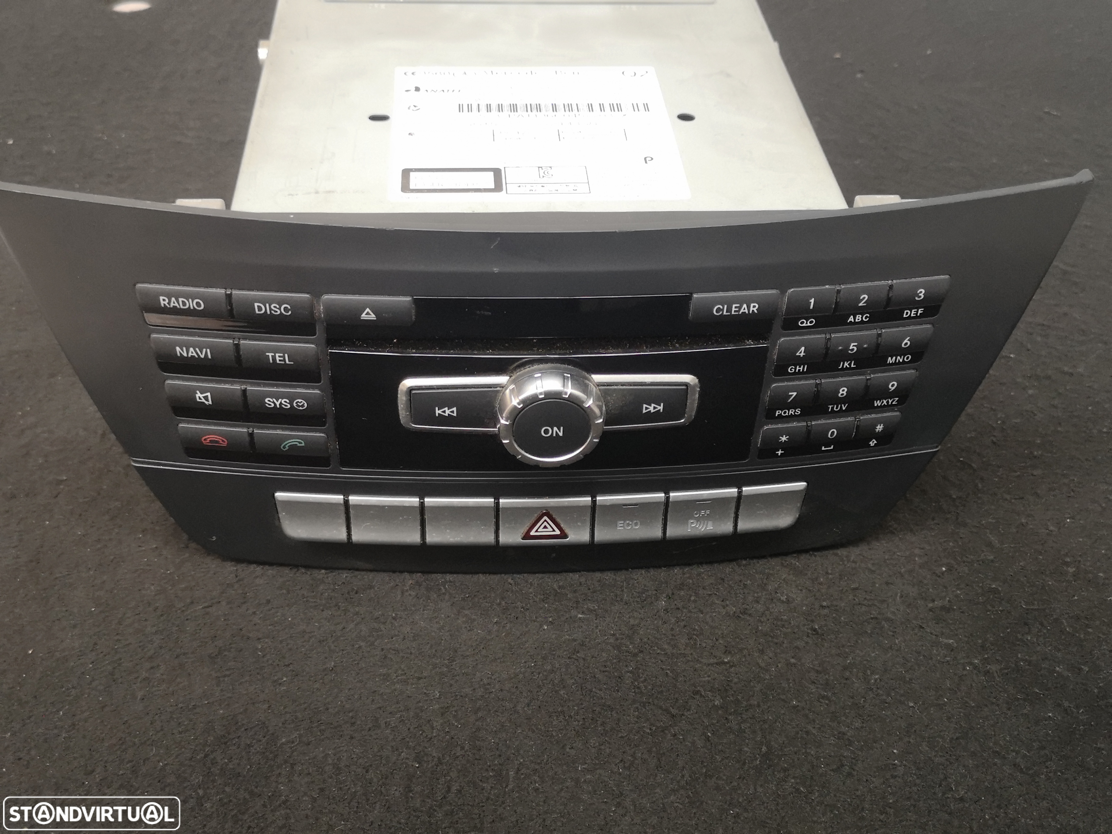 Radio profesionais  GPS BLUETOOTH ORIGINAIS Mercedes w204 class C 2011-2014 (2x no estoque) - 5