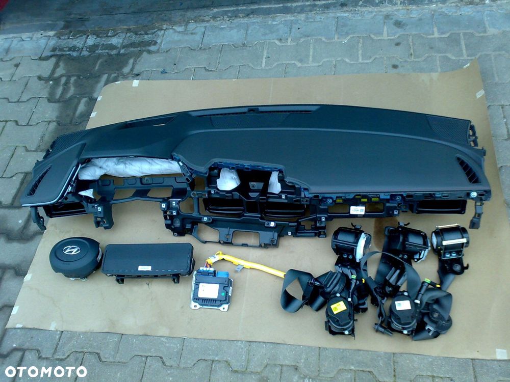 hyundai sonata dn8 viii 2021 2022 2023 konsola poduszki kpl. - 1