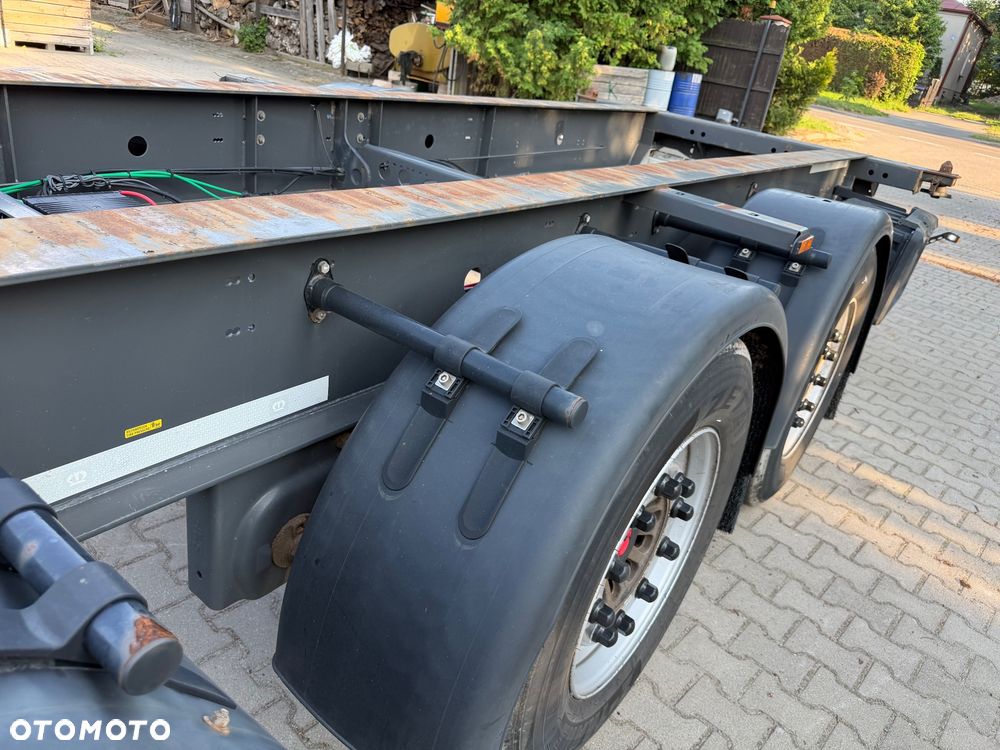 Krone SD 40"-45" / 4100 kg / lekka / sprowadzona / oś podnoszona / Podkontenerowa / pod kontenerowa - 6