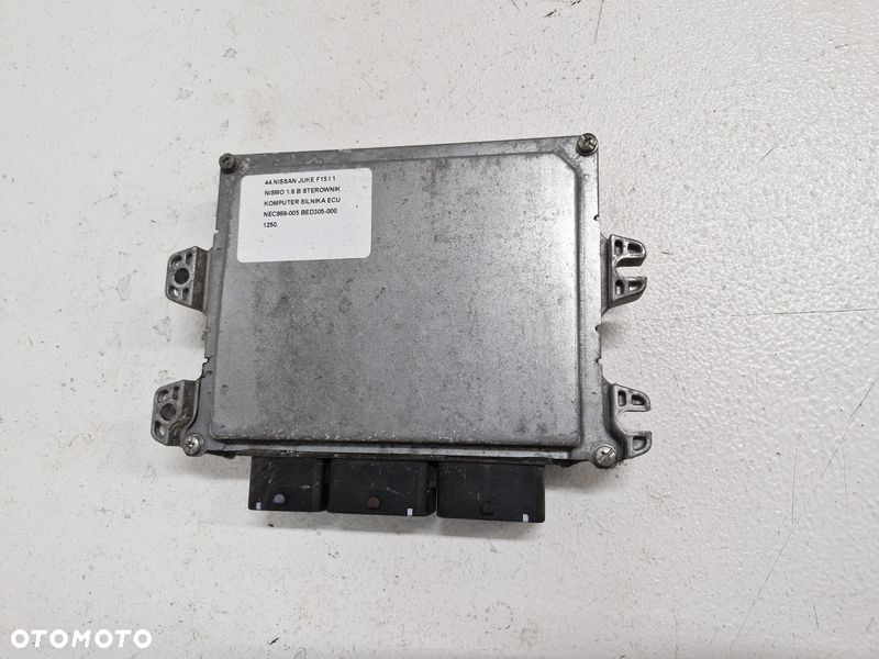 NISSAN JUKE F15 I 1 NISMO 1.6 B STEROWNIK KOMPUTER SILNIKA ECU NEC999-005 BED305-000 - 5