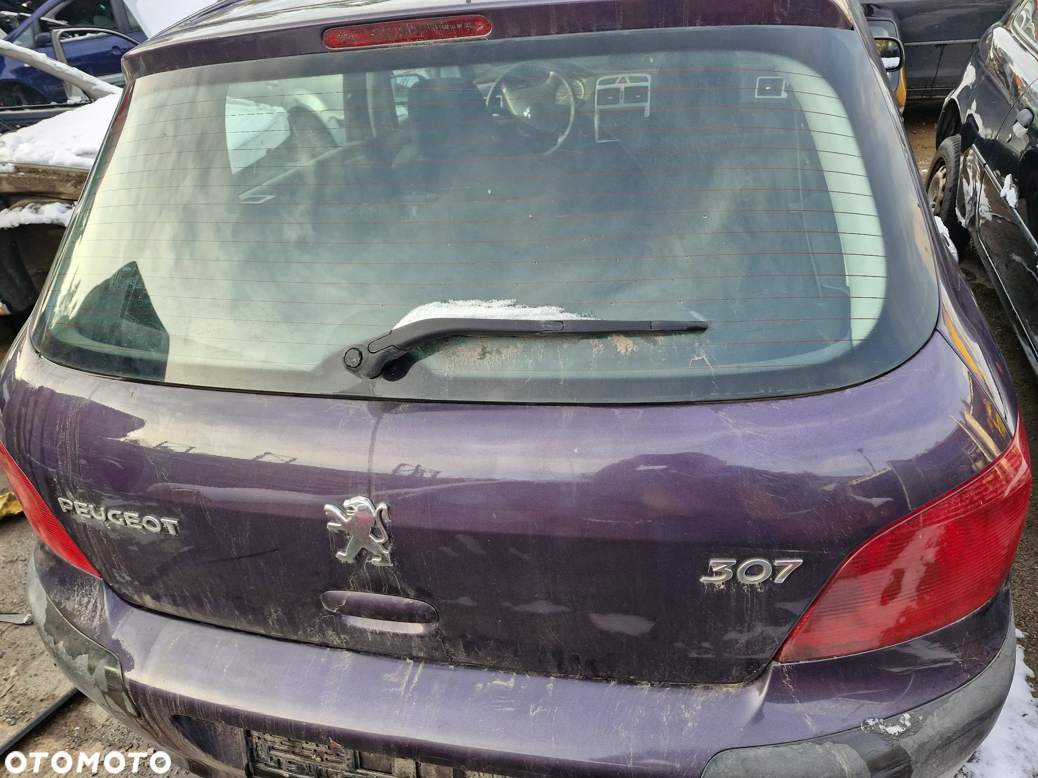 Klapa bagażnika Peugeot 307 KKGC - 2