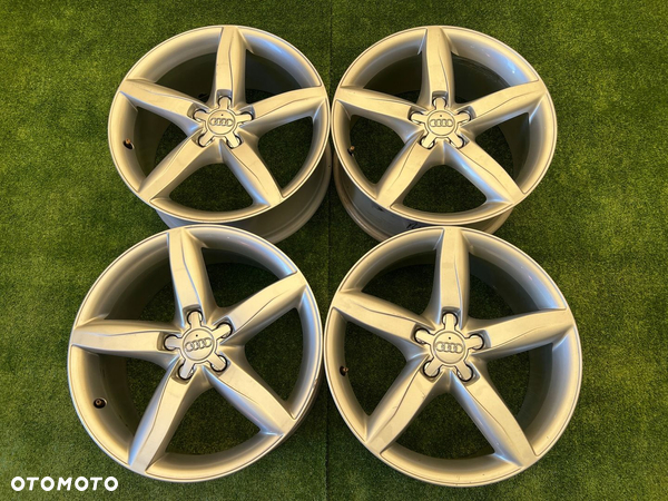 KOMPLET FELG FELGI ALU AUDI 8K0 A4 18 5X112 ET47 ORYGINALNE