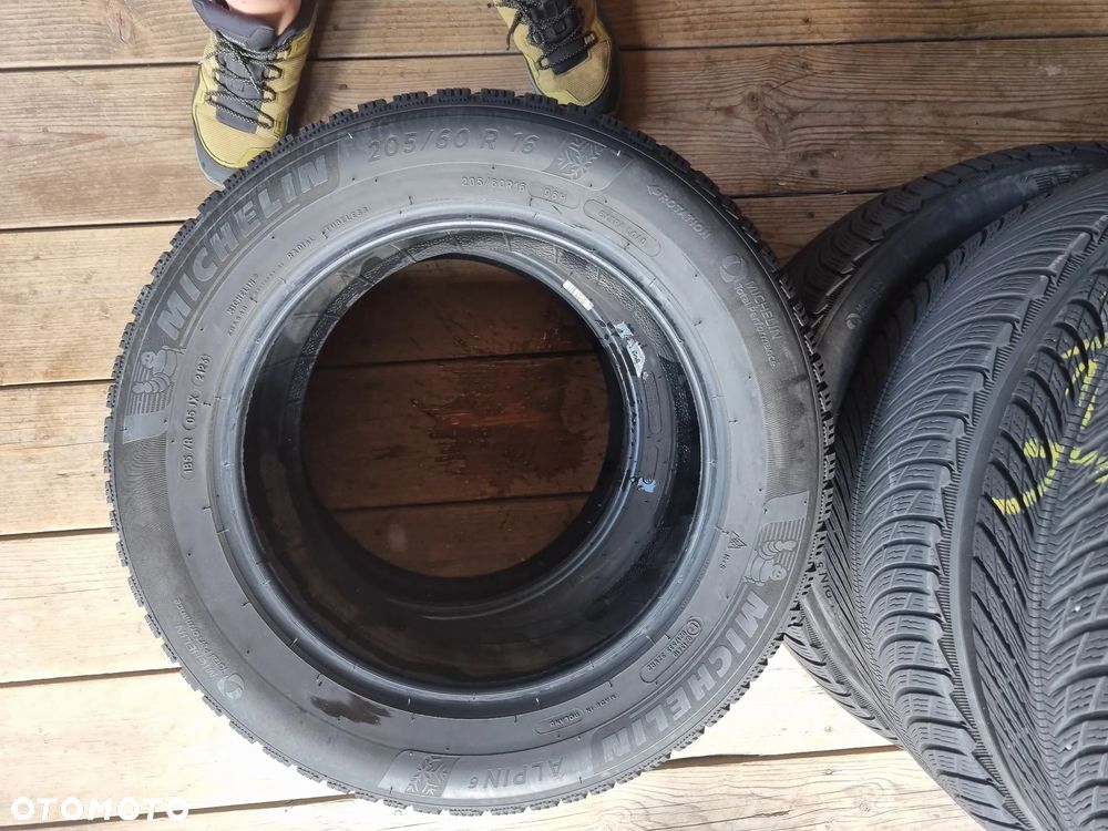 Opony MICHELIN ALPIN 6 205/60R16 96H,XL 2023r,7/6,5mm bdb stan - 10