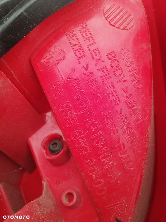 PEUGEOT 207 LIFT LAMPA TYŁ PRAWA EUROPA - 3