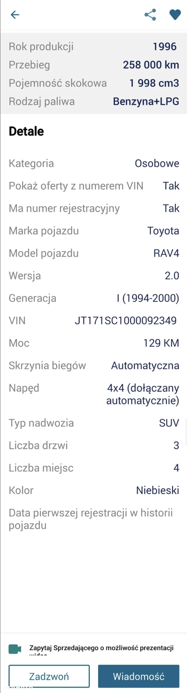 Toyota RAV4 2.0 - 12
