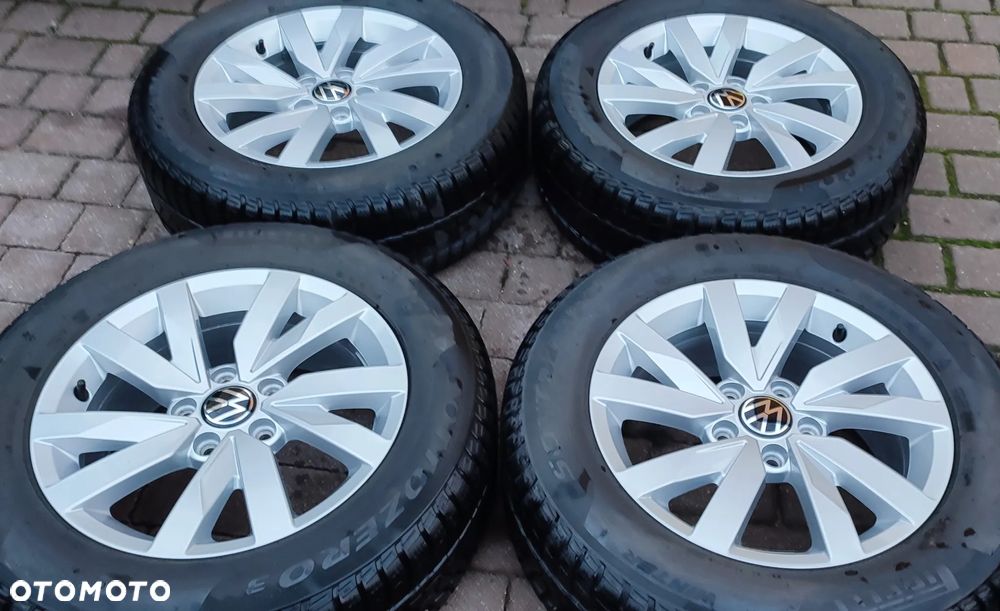 Felgi Aluminiowe Oryg. Vw Passat B8 16 Cali 5x112 6,5Jx16 Et41 Ø57,1mm Bdb! 3G0601025BJ