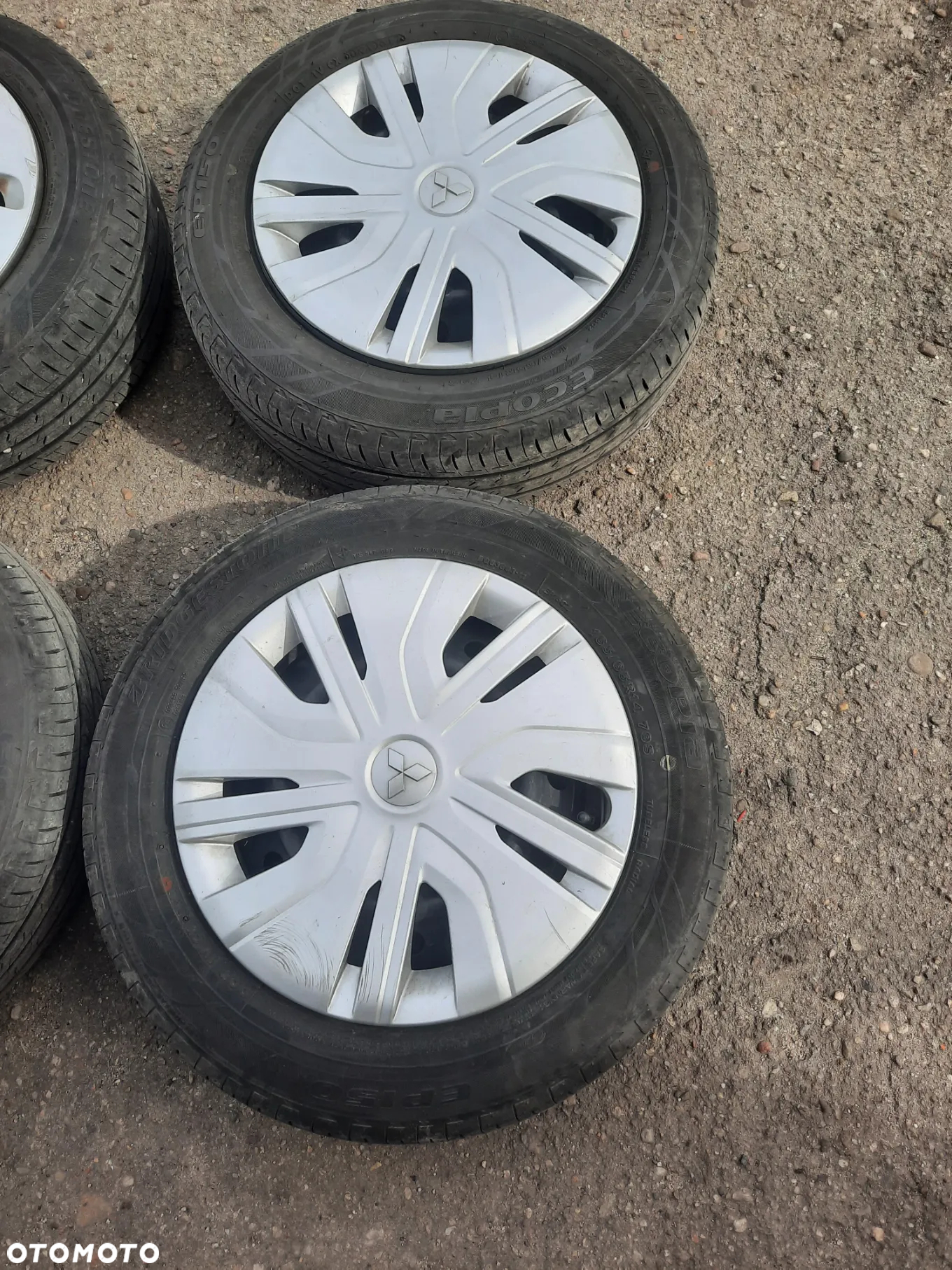 Koła 14 Mitsubishi 4x100 opony Semperit 165/65R 14 letnie - 11