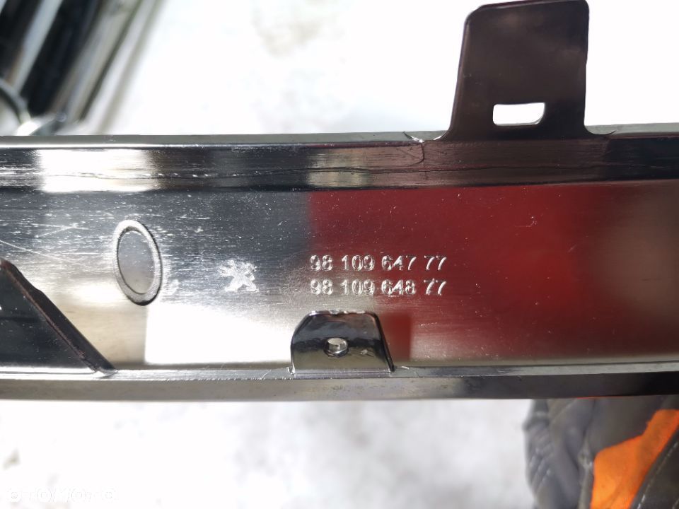 Atrapa Grill Chrom atrapy PEUGEOT PARTNER III Lift po 2015 r. Oryginał - 7