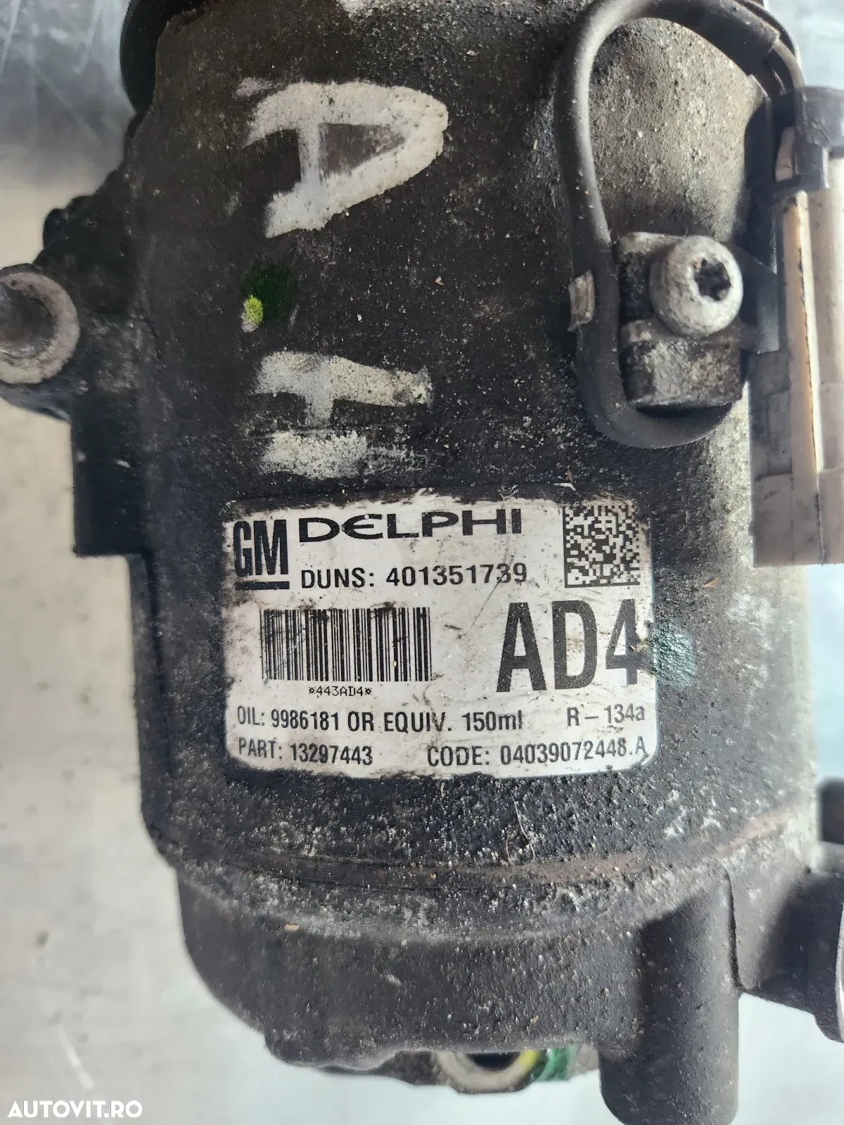 Compresor Clima Aer Conditionat AC Opel Astra H J Meriva Zafira B 1.7 Cdti Cod - 8