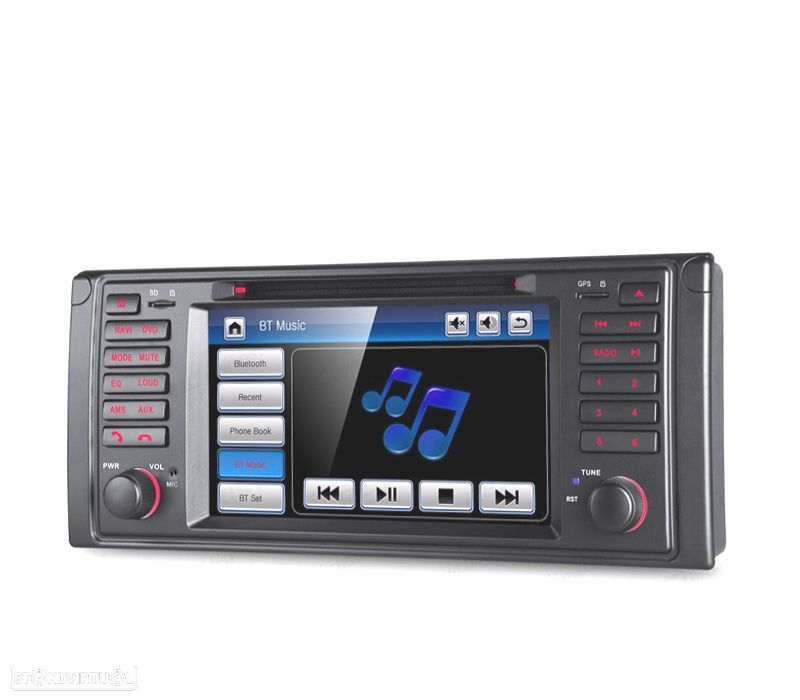AUTO RADIO 2DIN 7" PARA BMW SERIE 5 E39 95-03 USB GPS TACTIL HD - 4