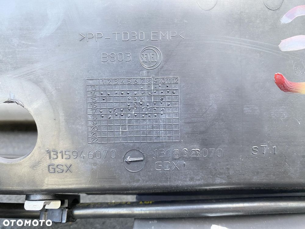 DUCATO BOXER JUMPER 14- PODSZYBIE CZARNE KOMPLETNE Z GUMOWYMI ODPŁYWAMI - 7