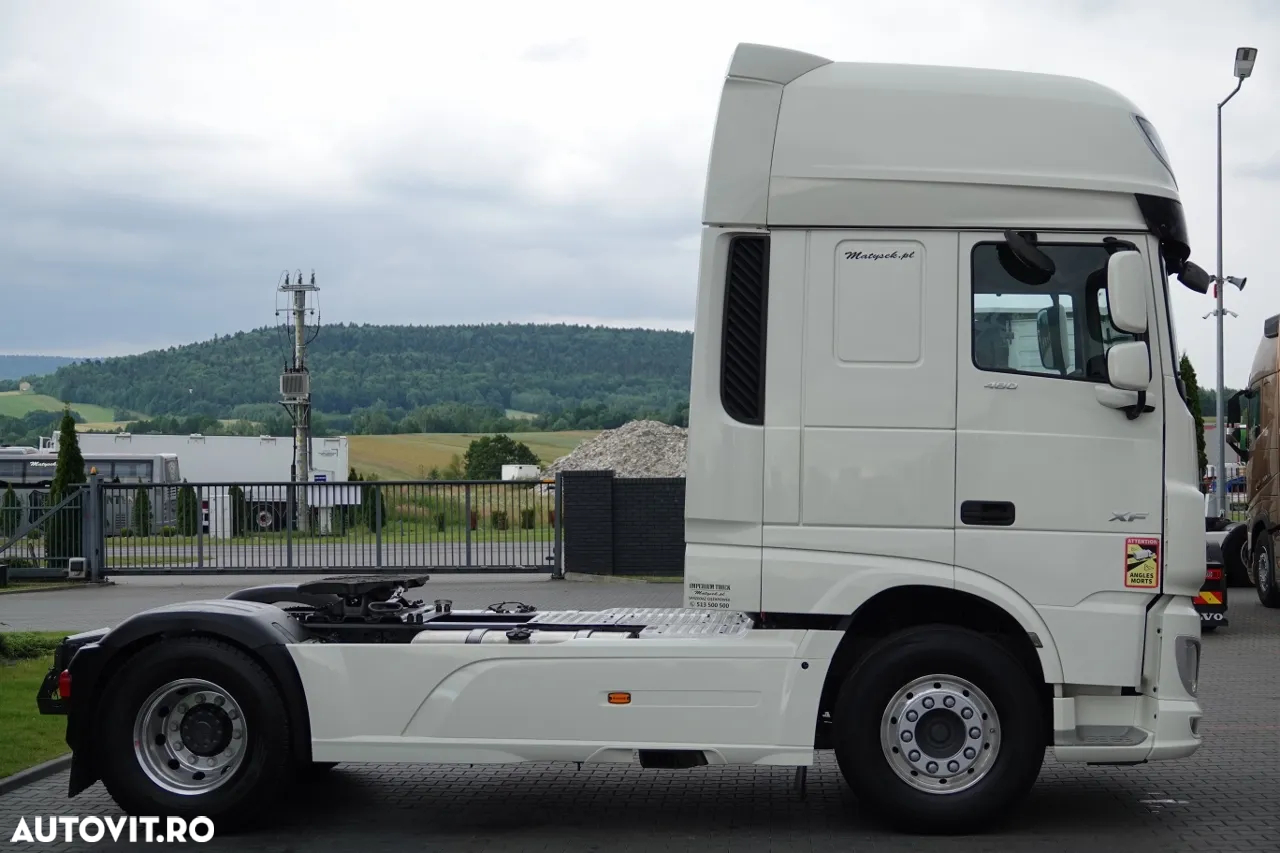 DAF XF 480 / I-PARK COOL / SSC / ANVELOPE 100% / JANTE DIN ALIAJ / CONTRACT DE SERVICE POST-SERVICE - 8