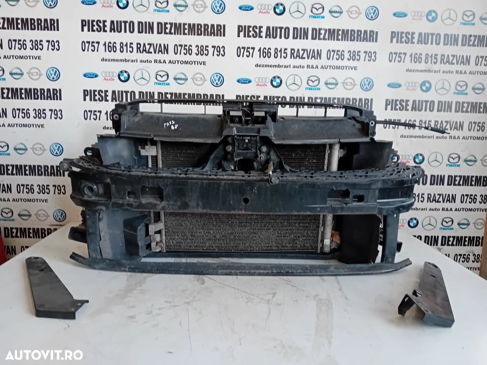 Trager Calandru Fata Complet Radiatoare Armatura GMV Vw Passat B8 2.0 Tdi Automat 2014-2020 Motor DFG - 3