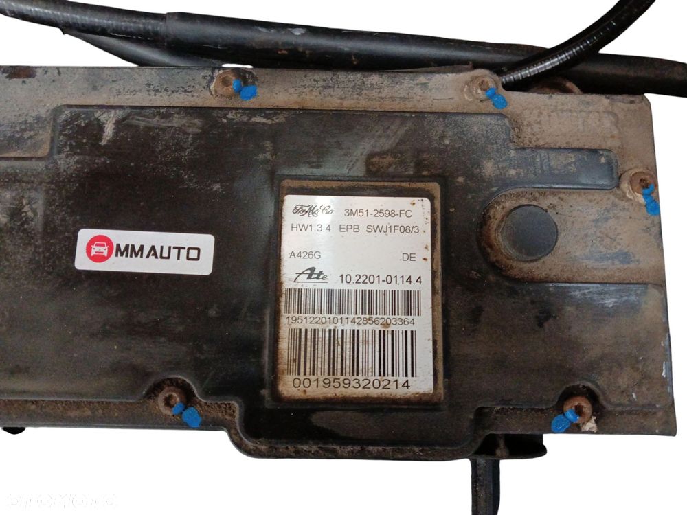 HAMULEC RĘCZNY ELEKTRYCZNY FORD C-MAX MK1 (2003-2007) 1.6 16V 100KM 3M51-2598-FC - 3