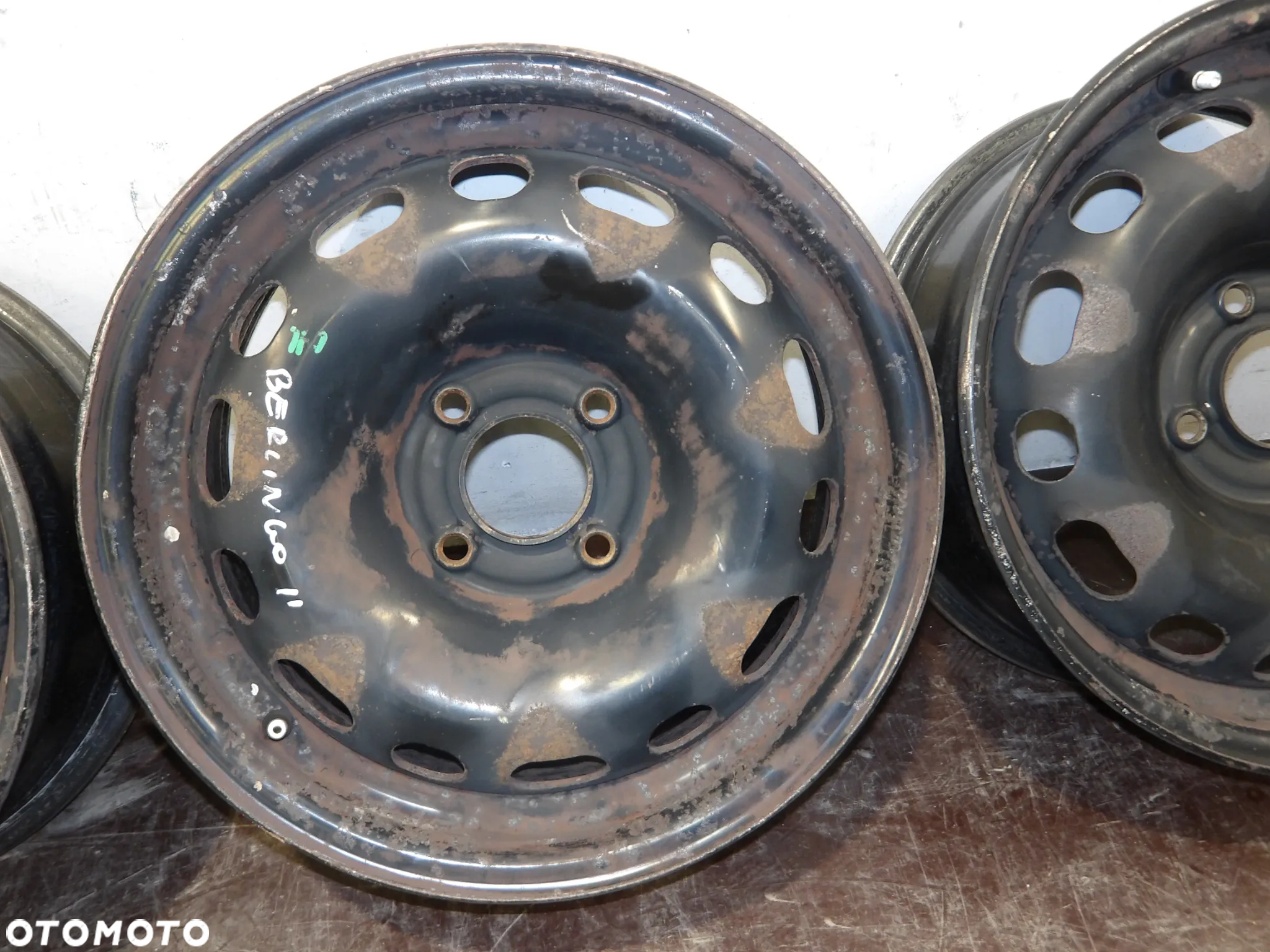 CITROEN BERLINGO II LIFT 12-18 1.6B FELGI STALOWE STALÓWKI 4x108 6.5J ET26 R16 - 6