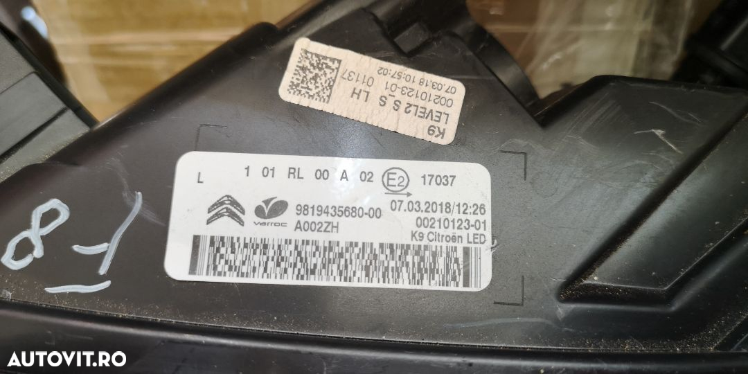Faruri Led Citroen Peugeot 9819435680 9819435580 2017-2021 - 4