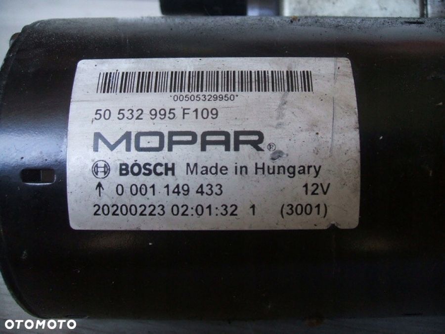 ALFA ROMEO STELVIO 2.2 multijet ROZRUSZNIK STARTER BOSCH 50532995 - 4
