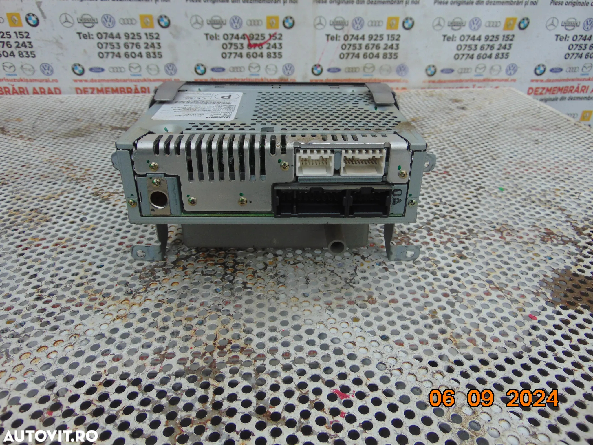 Cd Nissan X trail t 30 2001-2007 radio cd magazie cd radio cd - 5