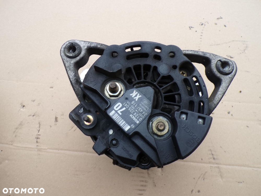 ALTERNATOR OPEL CORSA C 1.2 16V 24437119 USZKODZONY - 3