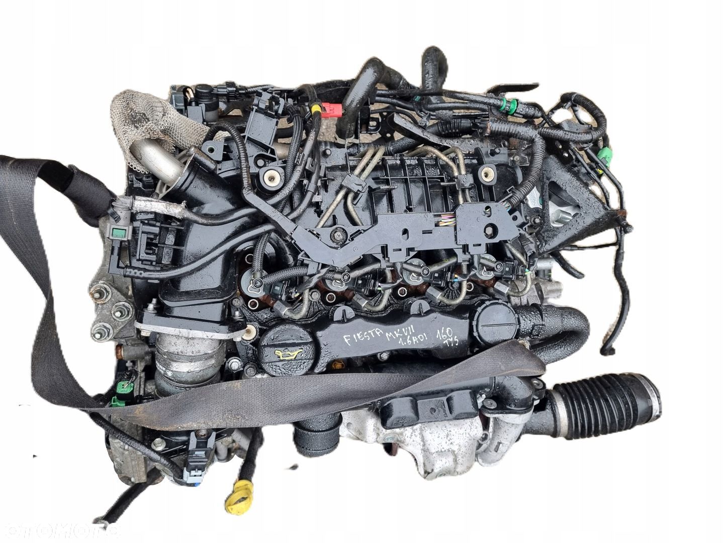 FORD FIESTA MK7 08-17 SILNIK 1,6 TDCI PRZEBIEG 160 TYS EU 7V2Q6007CA - 1