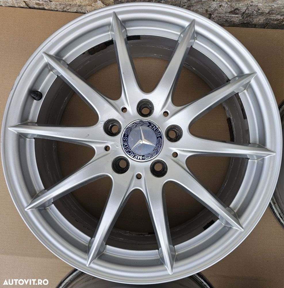 Jante Aliaj 17” 5 x 112 Mercedes A/B/C/E-Klasse /CLA/GLA/GLC/GLE/GL - 4