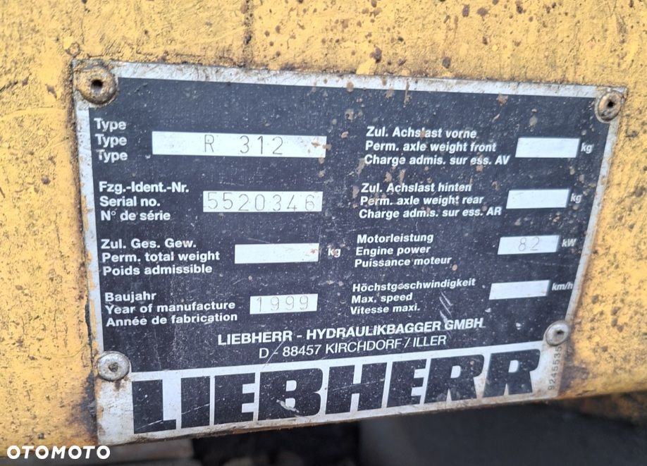 Liebherr 312 - 2