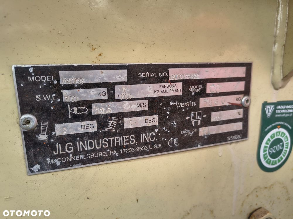JLG M4069 - 6
