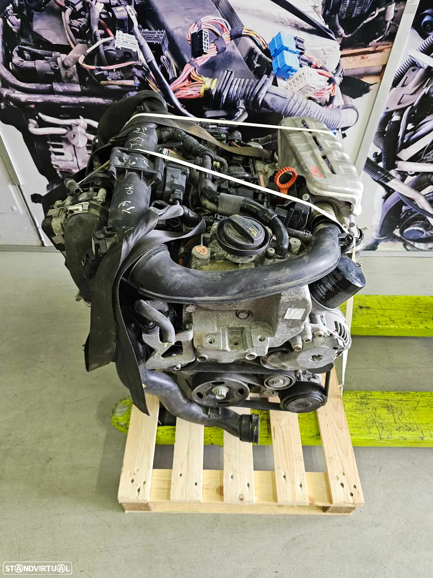 Motor Audi A1 1.4 TSI 2009 de 180cv, ref CAV - 6