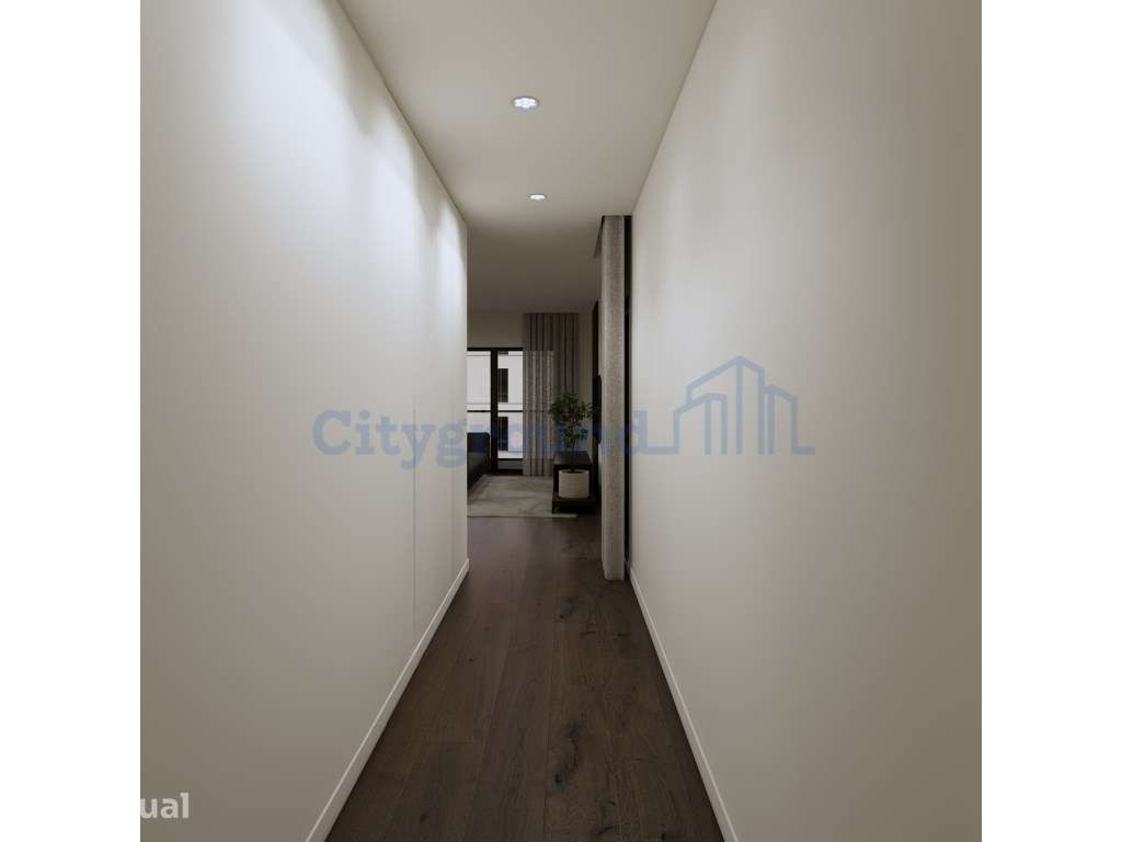 Apartamento T2 em Condomínio Fechado nos Pousos - Tecnologia Verde - Grande imagem: 4/19