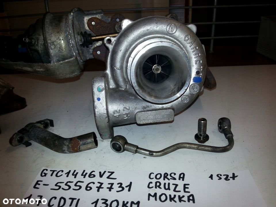 TURBOSPRĘŻARKA OPEL CORSA CRUZE MOKKA 1.7 CDTI - 2