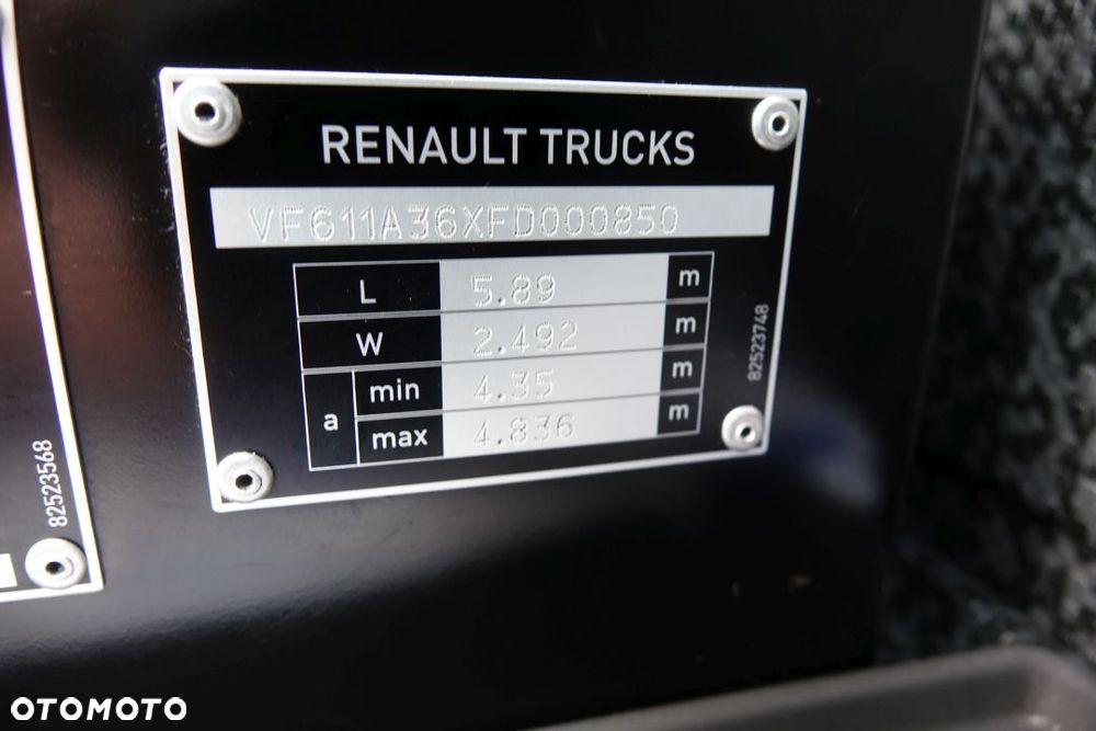 Renault GAMA T440 / 13 LITÓRW / EURO 6 / STANDARD / AUTOMAT/ EURO 6 /  LODÓWKA / 2 ZBIORNIKI / - 24