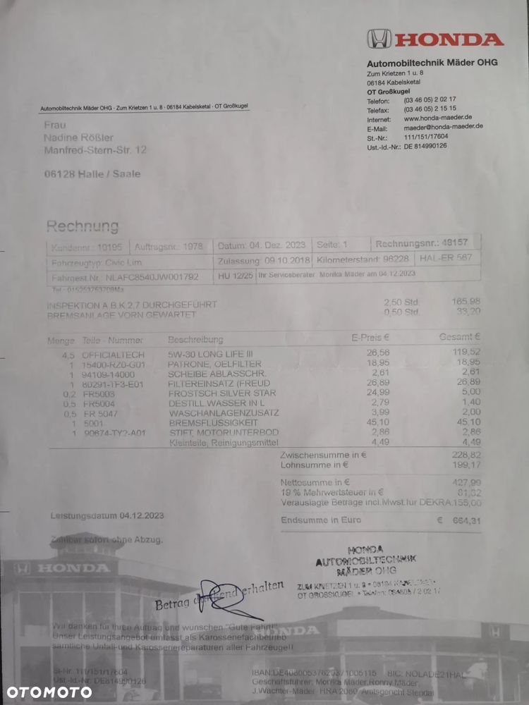 Honda Civic 1.6 i-DTEC Executive Navi - 14