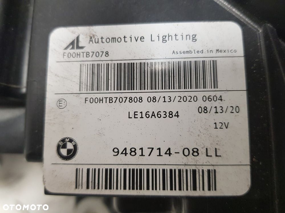 BMW 3 G20 G21 LAMPA LEWA PRAWA KOMPLET LAMP FULL LED PRZEDNIA PRZÓD REFLEKTOR 9481714 9481713 - 7