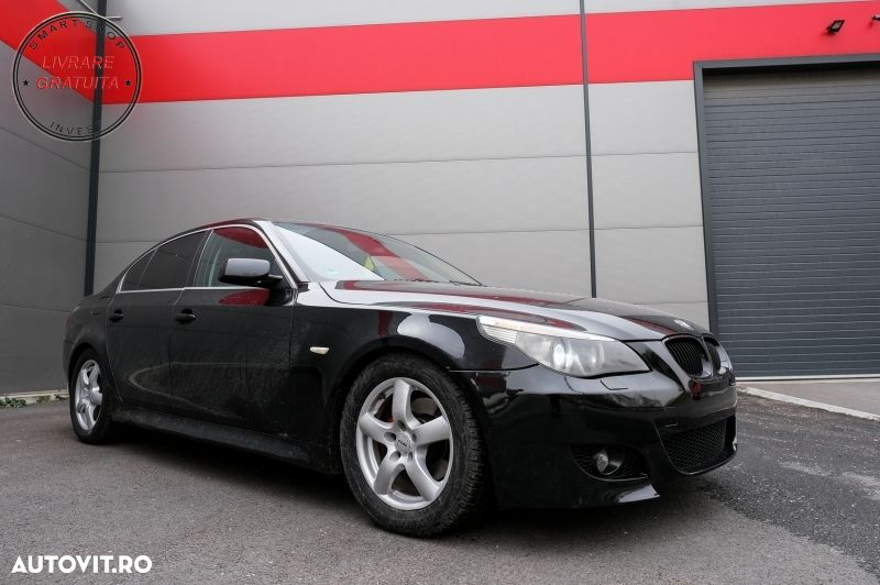 Bara Fata BMW Seria 5 E60 E61 (2003-2010) cu Praguri laterale M5 Look- livrare gratuita - 13