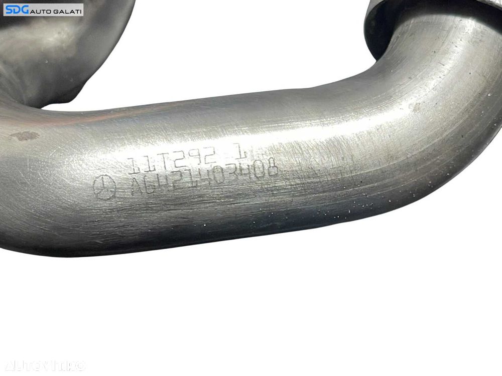 Corp Carcasa cu Teava Capsula Vacuum EGR Mercedes Clasa GL Class X164 GL320 GL350 3.0 CDI 2006 - 2012 Cod A6421401263 A6421403408 [N0209] - 5