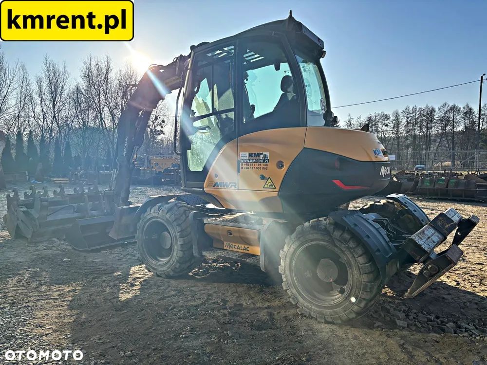 Mecalac 9 MWR KOPARKA KOŁOWA 2019R. | MECALAC 11 KOMATSU PW 98 TEREREX TW 95 110 WACKER NEUSON 100 YANMAR - 17