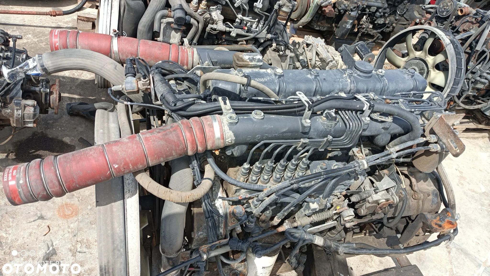 Silnik renault midlum 180 dci dxi 6 cylindrów - 2