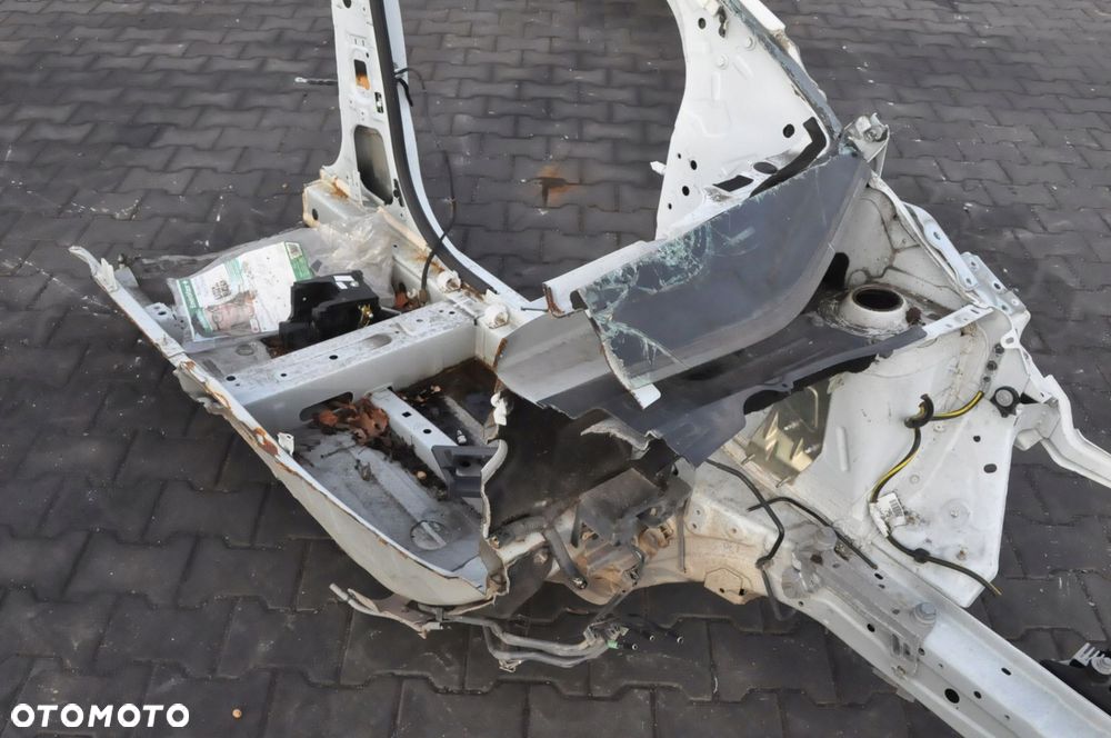 NISSAN MICRA V K14 ĆWIARTKA PODŁUŻNICA LEWY PRZÓD +PRÓG SŁUPEK LAKIER TEQNC - 8