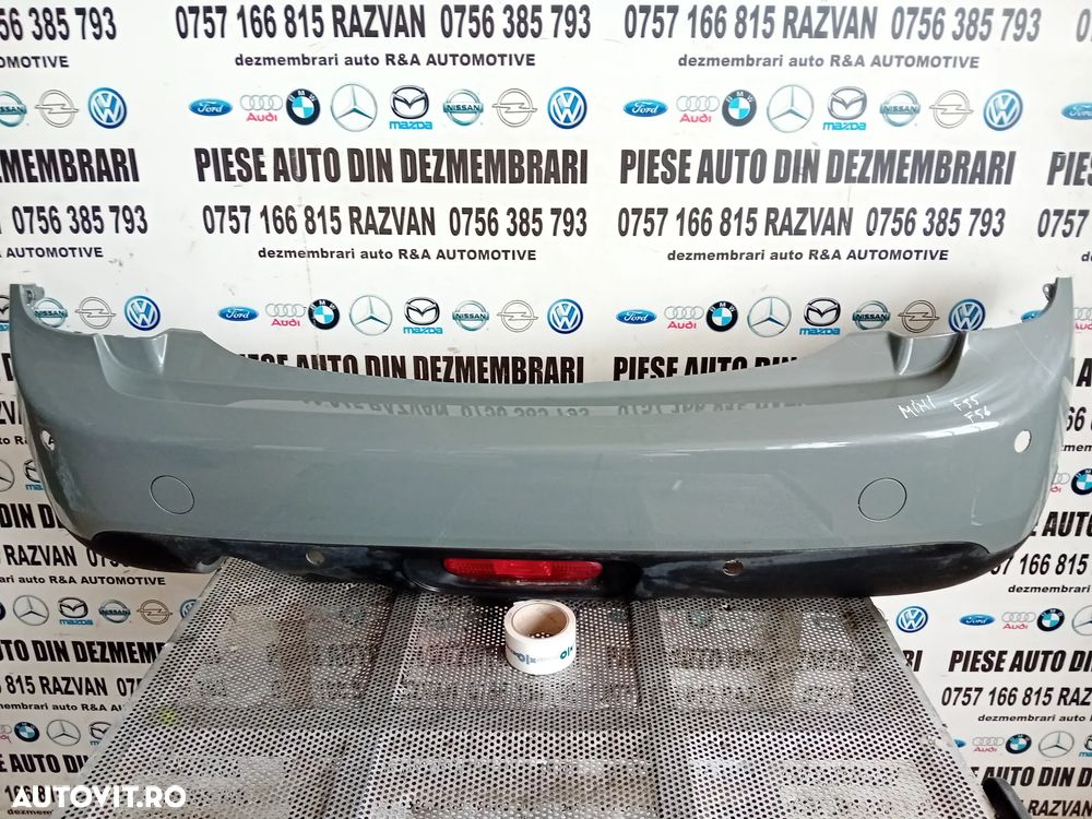 Bara Spate Mini Cooper One F55 F56 Originala Cu 4 Gauri Pt Senzori LICHIDARE DE STOC - 2