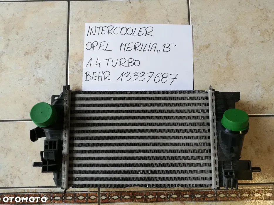 Intercooler Opel Meriwa B 1.4 Turbo