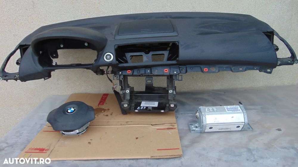 Plansa Bord cu airbag volan-pasager BMW Seria 1 E87/E81 2.0 diesel an 2004-2010 - 3