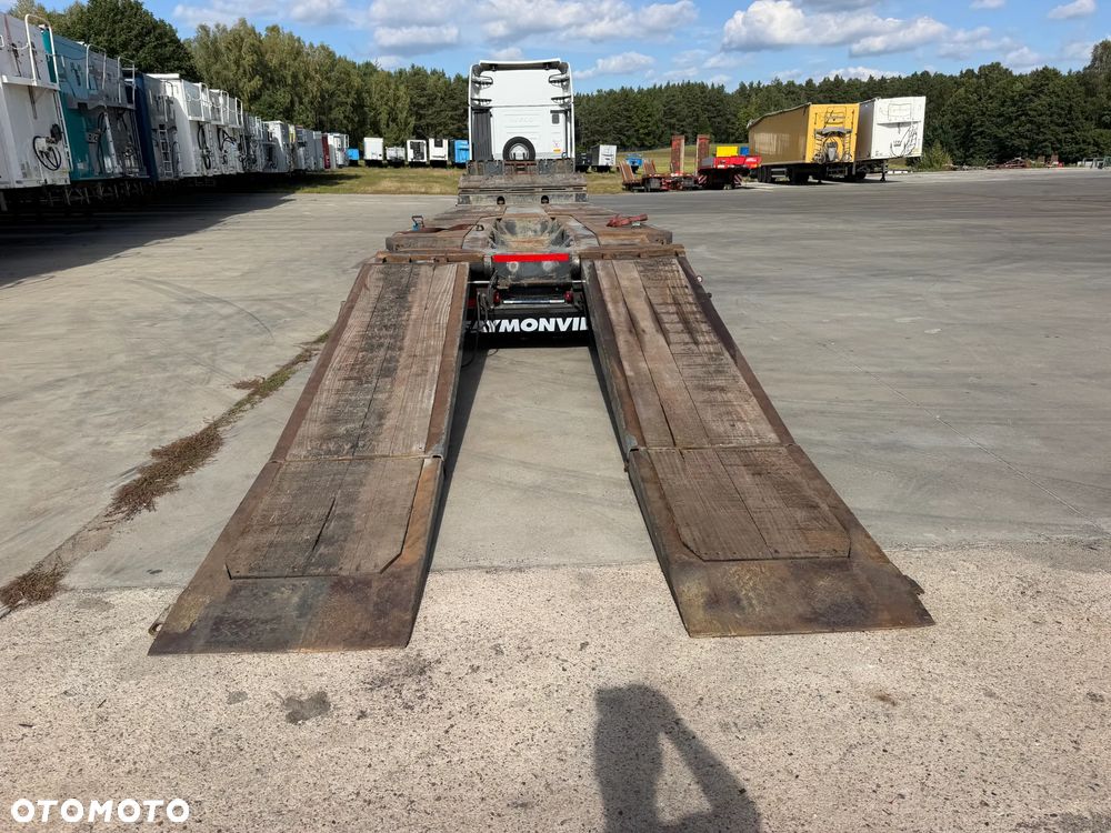 Faymonville Niskopodwoziowa 4-osiowa Rozciągana Poszerzana Hydraulicznie 3x Oś Skrętna - 15